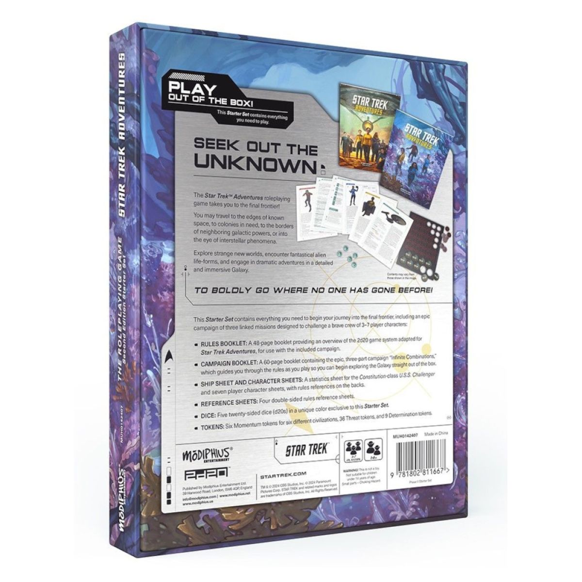 Star Trek Adventures : The Roleplaying Game - Second Edition Starter Set